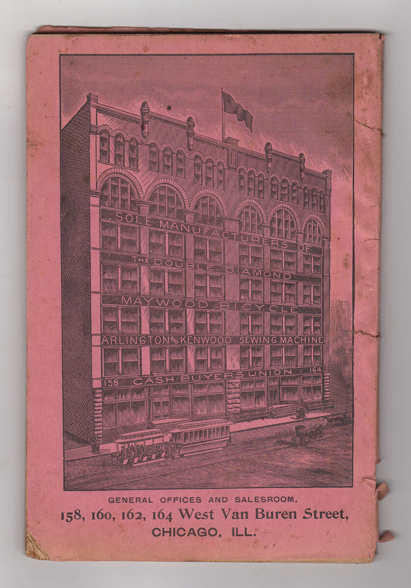 Special 1896 Catalogue, E. No. 57, of Buggies, Surreys, Phaetons, Spring Wagons, Carts, Road Wagons, Harness, Saddles, etc., etc.